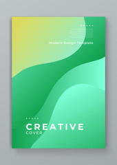 Wall Mural - Colorful colourful vector minimalist geometric shapes creative design cover template. Minimal brochure layout and modern geometric report business flyers poster template.