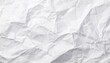 © hugo - The white crumpled paper background.