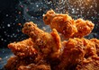 fried chicken pieces being tossed air society consumer electronics glowing oil treasure chest fast food review