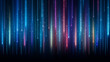 Abstract background with vertical magic light