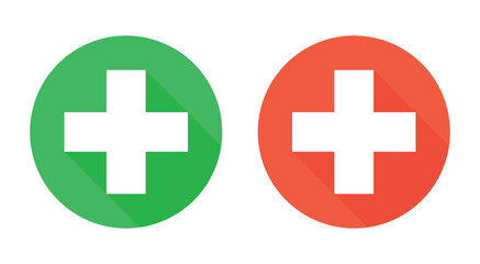 First aid icon symbol vector. First aid isolated vector set