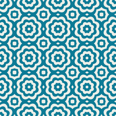 Poster - Geometric seamless pattern. Abstract geometric graphic design. Seamless geometric colorful background.