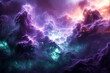 Space background. dramatically clouds atmosfer