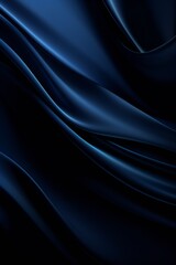 Wall Mural - Dark blue abstract smooth dynamic background Generative Ai