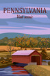 © hadeev - Pennsylvania covered bridge, USA Travel Poster