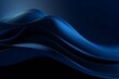 © LayerAce.com - Dark blue abstract smooth dynamic background Generative Ai