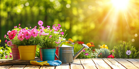 Tools for gardening and flowers