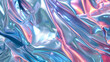 © Olya Fedorova - Beautiful abstract background. Folds of holographic paper close-up