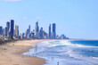 Gold Coast City Skyline: A Distant Ocean View