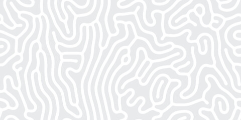 Abstract organic seamless vector pattern Simple flat light grey and white backdrop