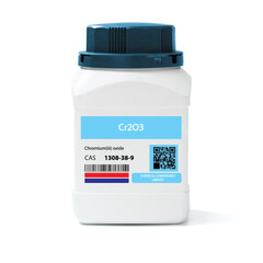 Sticker - Cr2O3 - Chromium(III) Oxide.