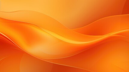 Poster - lively dynamic orange background illustration bold vibrant, intense bright, striking eye lively dynamic orange background