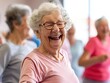 © AKKA - Active Seniors: Fitness Fun with Friends Elderly Workout Partners Celebrate Life