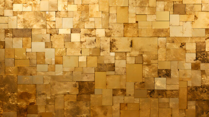 Wall Mural - gold mosaic