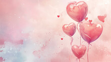 Watercolor Valentine Heart Balloon Free Stock Photo Public Domain watercolor-valentine-heart-balloon-free-stock-photo-public-domain