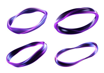 Poster - wavy liquid circle isolated. flying fluid frame shape for product display