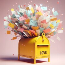 Mailbox With Love Letters