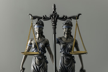 Wall Mural - statue of justice, object that represents justice