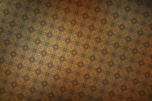 Abstract Fractal Background With A Pattern In Orange And Brown Colors