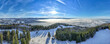 Bregenz, Österreich: Winterliches Alpenpanorama