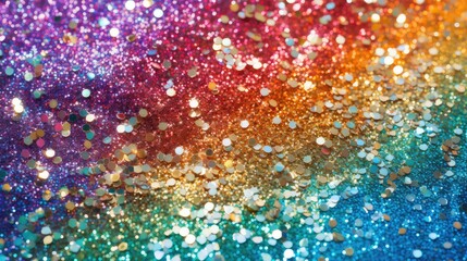 Canvas Print - radiant shiny glitter background illustration luminous iridescent, gleaming glossy, lustrous brilliant radiant shiny glitter background