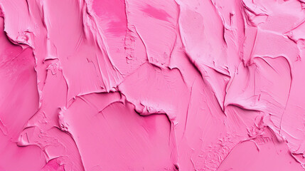 Poster - pink texture of paint in abstract art