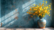 © aviavlad - Beautiful bright still life with yellow flowers