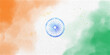 Indian tricolor flag textur and backgound web banner design. Vector illustration.