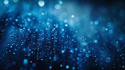 A blue nature background with sparkle. 