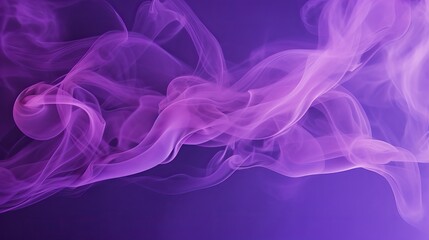 Sticker - A background with a purple smoke banner that is visually appealing.