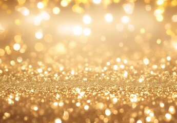 Wall Mural - glitter gold lights grunge background, glitter defocused abstract Twinkly Lights Stars light Background,Golden shiny glitter background
