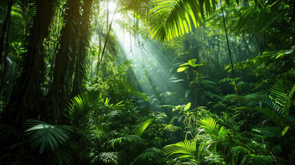  The enchanting beauty of the jungle