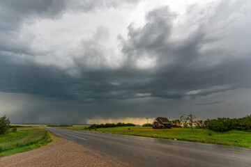 Wall Mural - Storm Clouds Canada