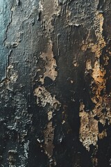 Poster - Peeling paint on a wall, can be used for texture or background purposes