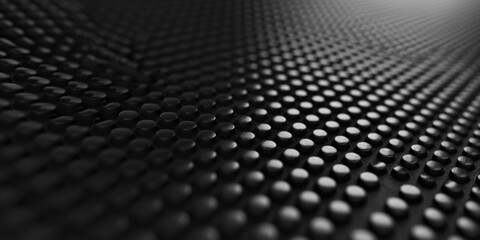 Poster - A black and white photo of a metal surface. Can be used as a background or texture in design projects