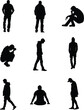 © Daniel - A vector collection of lonely people in various poses