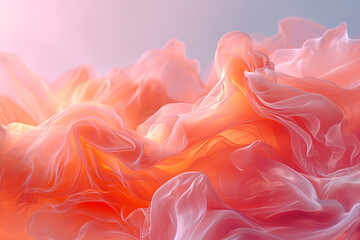 Color of the year 2024 peach fuzz abstract background