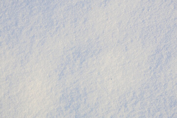 Wall Mural - Texture surface of snow. Background with selective focus and copy space