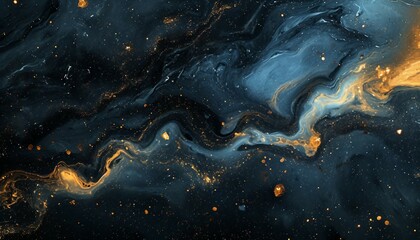 Wall Mural - Feature abstract and cosmic textures, reminiscent of galaxies and celestial patterns, suitable for futuristic and imaginative designs, generative AI