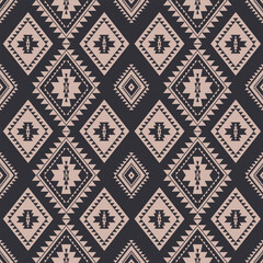 Naklejka na meble Geometric Ethnic Patterns. American, African,Western, Aztec, motif Navajo, and bohemian pattern styles. designed for background,wallpaper,print, carpet,wrapping,tile,salong, batik.vector illustration
