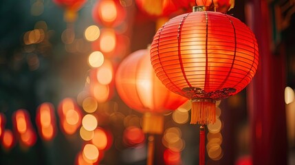 Poster - Chinese Lantern Lights