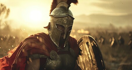 Poster - Spartan Warrior At War