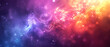 A cosmic dance of vibrant magenta hues swirls in a celestial nebula, illuminating the vastness of the universe with its colorful smoke and sparkling stars