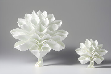 Tropical Tree Origami