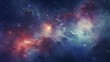 nebula and galaxies in space. abstract cosmos background