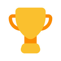 trophy flat icon