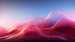 Simple elegant background wallpaper. Wave flow of silky misty pink, fuchsia and blue tones. 