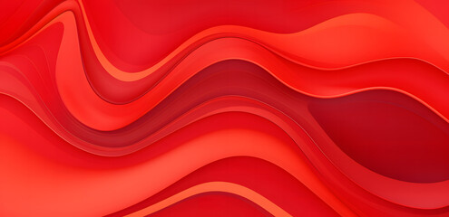 Waved red background with a wavy pattern, Chinese New Year festivities, striped compositions, circular shapes, 2D red pattern with waves, minimalist color palette, Chinese wallpaper.