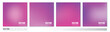Set of grainy vector gradient backgrounds with soft transitions. For social media and other special occasion projects background
