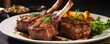With their impeccable presentation, these lamb chops will not only please your taste buds but also impress any dinner guests, as they exude an unmistakable elegance.